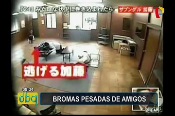 VIDEO: repase las bromas más 'pesadas' de amigos