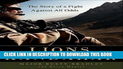 Best Seller Lions of Kandahar: The Story of a Fight Against All OddsÂ Â  [LIONS OF KANDAHAR]