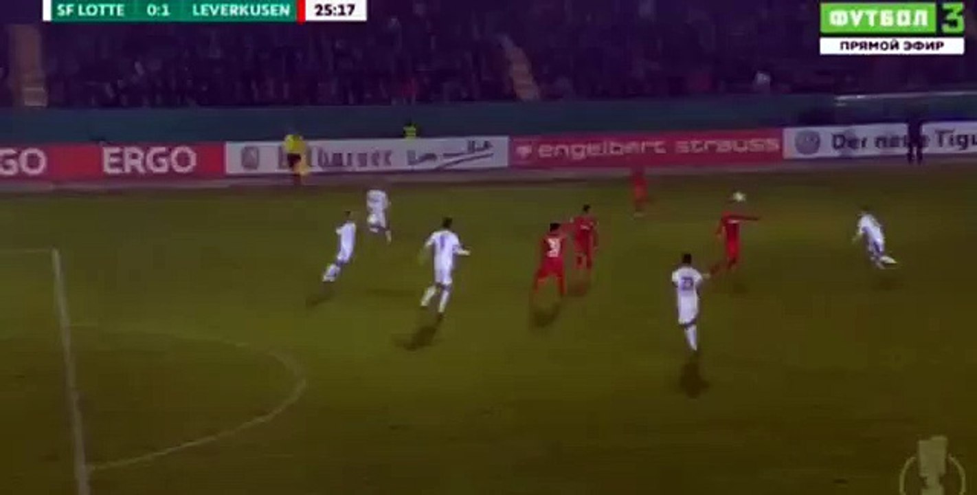Kevin Volland Goal ~ Lotte vs Bayer Leverkusen 0-1 DFB Pokal 25_10_2016 -