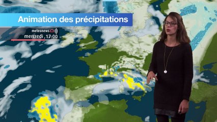 Prévisions météo pour la journée du mercredi 26 octobre