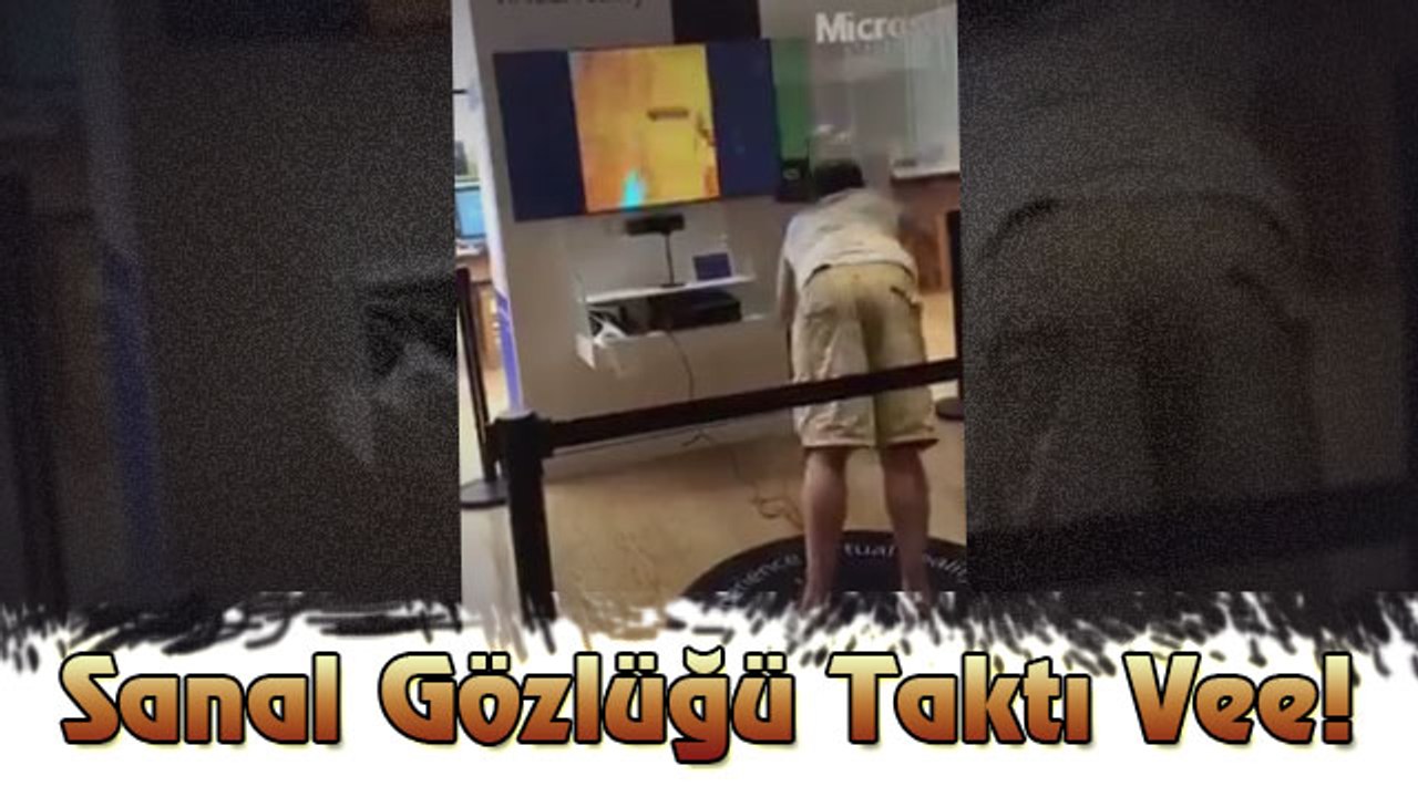Sanal Gözlüğü Taktı Vee Uçurumdan Aşağı Uçtu