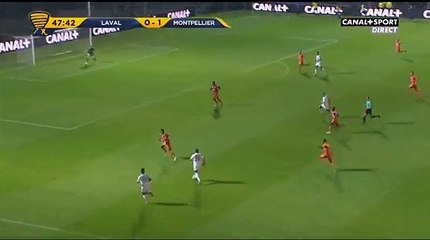 Kevin Berigaud Goal HD Laval 0 - 2  Montpellier  25.10.2016 Coupe de la ligue