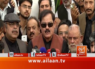 Mushtaq Ghani Media Talk About Jalsa Convention Postponed 25 October 2016