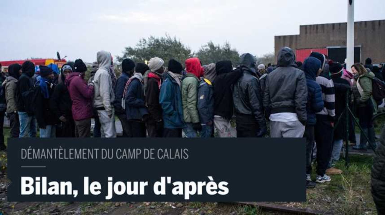 « Jungle » de Calais : quel bilan, au lendemain du début du démantèlement ?