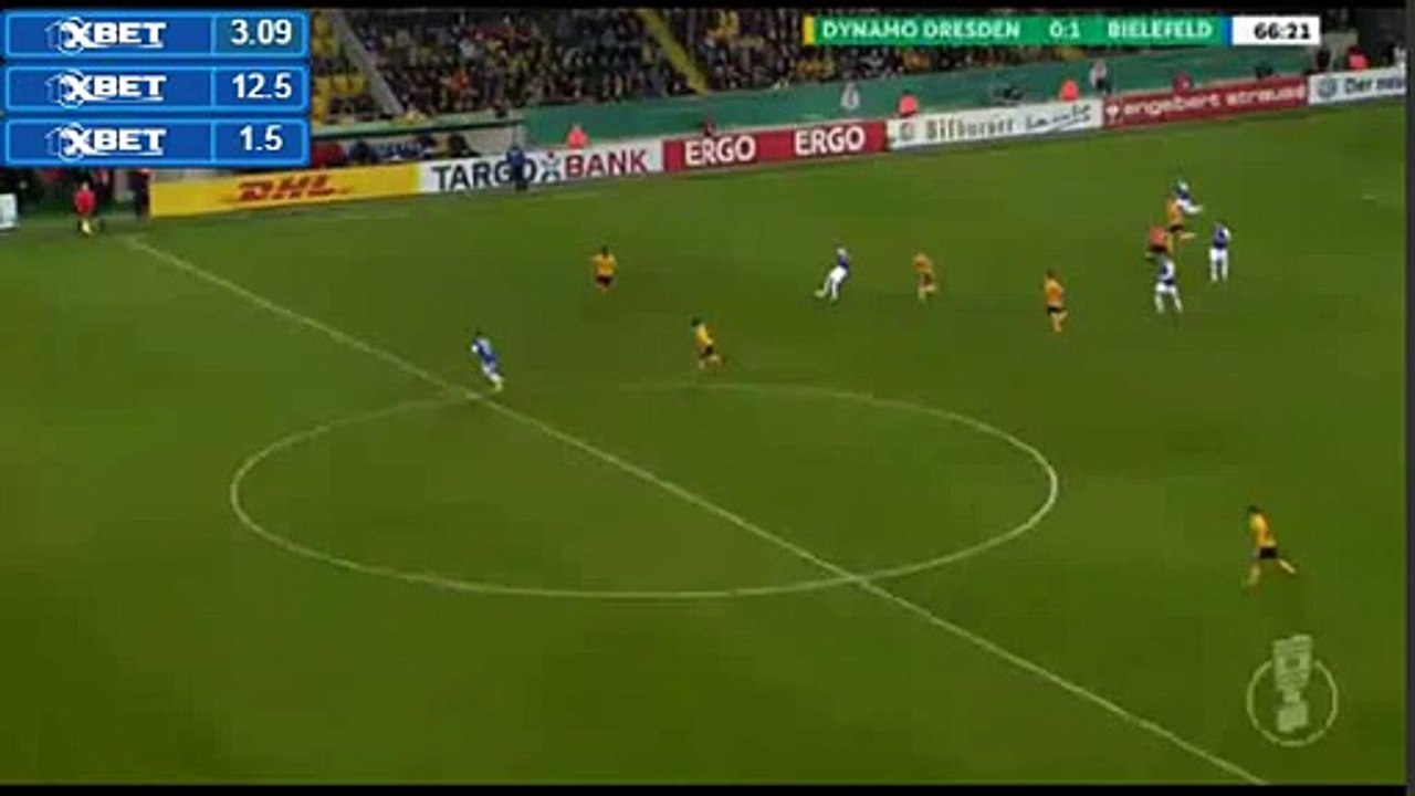 ALL Goals HD - Dynamo Dresden 0 - 1 	Arminia Bielefeld 25.10.2016