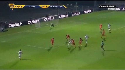 Kevin Berigaud Goal HD - Laval 0-2 Montpellier - 25.10.2016