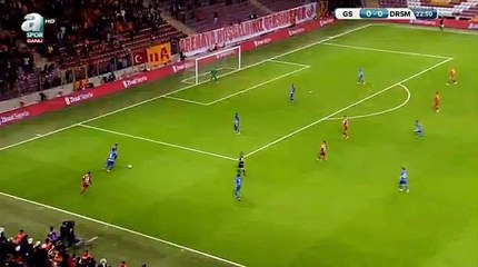 lukas podolski Goal HD Galatasaray 1-0 Dersim Spor 25.10.2016 Turkish Cup