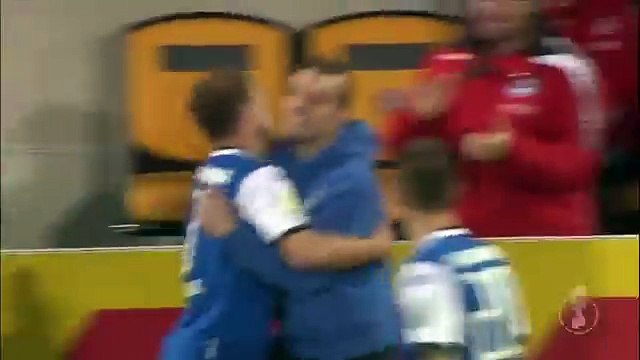 Dynamo Dresden - Arminia Bielefeld ~ 0 - 1 ~ Goal C. Hemlein (GERMANY DFB Pokal - 25.10.2016)