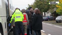 VIDEO. Saint-Pierre-des-Corps : 46 migrants de Calais accueillis