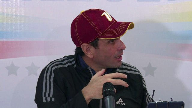 Capriles: sin respeto a orden constitucional, no hay diálogo