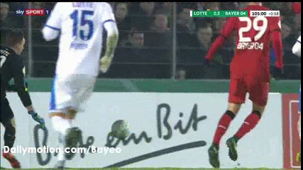 Kevin Freiberger Goal HD - Lotte 2-2 Bayer Leverkusen - 25-10-2016