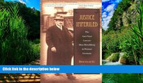 Big Deals  Justice Imperiled: The Anti-Nazi Lawyer Max Hirschberg in Weimar Germany (Social