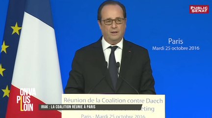 Le tour de l'info - Détenus radicalisés / Manifestation des policiers / Urvoas / Calais : début du déblaiement de la "jungle" / Assouline soutient la rédaction d'ITélé / Le président du parlement iranien reçu au Sénat / Irak (25/10/2016)