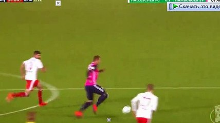 Bobby Wood Goal HD - Hallescher 0-1 Hamburger SV 25.10.2016
