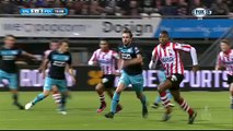 1-0 Bart Vriends Goal HD - Sparta Rotterdam vs PSV - 25.10.2016