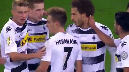 Fabian Johnson  Goal HD B. Monchengladbach 1-0 VfB Stuttgart 25.10.2016  DFB Poka
