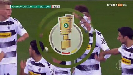 1-0 Fabian Johnson Goal HD - B. Monchengladbach 1-0 VfB Stuttgart - 25.10.2016