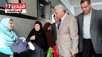 مدير أمن البحيرة يتفقد قافلة طبية لعلاج المواطنين بالمجان