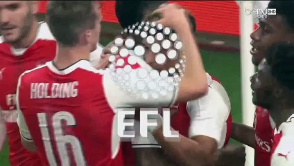 1-0 Alex Oxlade-Chamberlain Goal - Arsenal 1-0 Reading - 25.10.2016 HD
