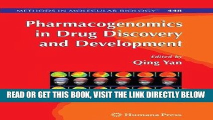 [PDF] FREE Pharmacogenomics in Drug Discovery and Development (Methods in Molecular Biology)