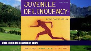 Big Deals  Juvenile Delinquency: Theory, Practice, and Law (with InfoTrac)  Full Ebooks Most Wanted