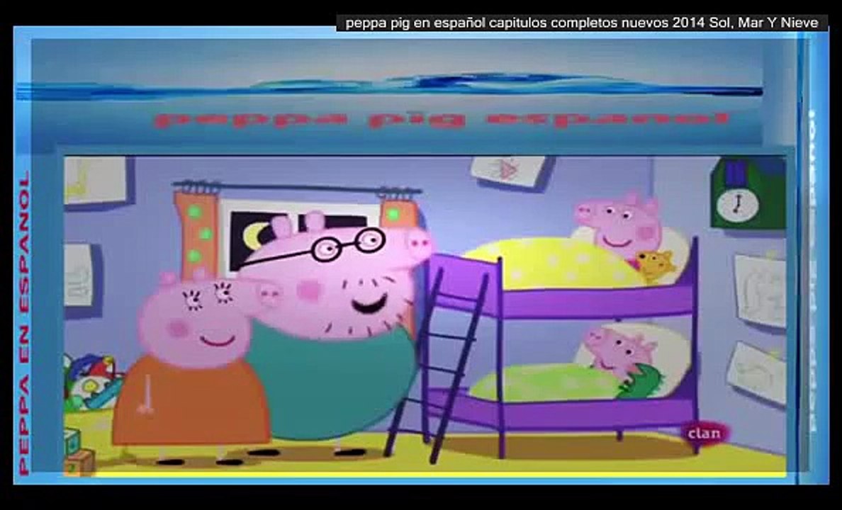 peppa pig en español capitulos completos nuevos new Sol, Mar Y Nieve