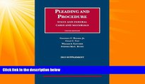 Big Deals  Hazard, Tait, Fletcher, and Bundy s Cases and Materials on Pleading and Procedure,