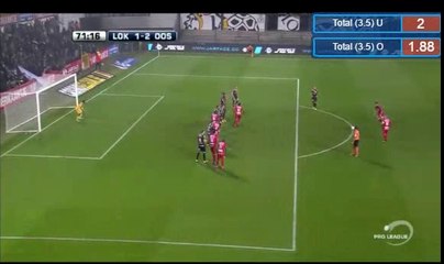 Antonio Milic Goal HD - Lokeren 1 - 2	 Oostende 25.10.2016