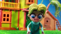 How Elsa Opens Stuff - Play Doh Frozen Elsa Movies - Toy Animated Cartoon Edss