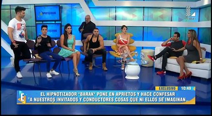 Hipnotizan a Leysi Suárez y lo que le hace a Jazmín Pinedo te dejará en shock