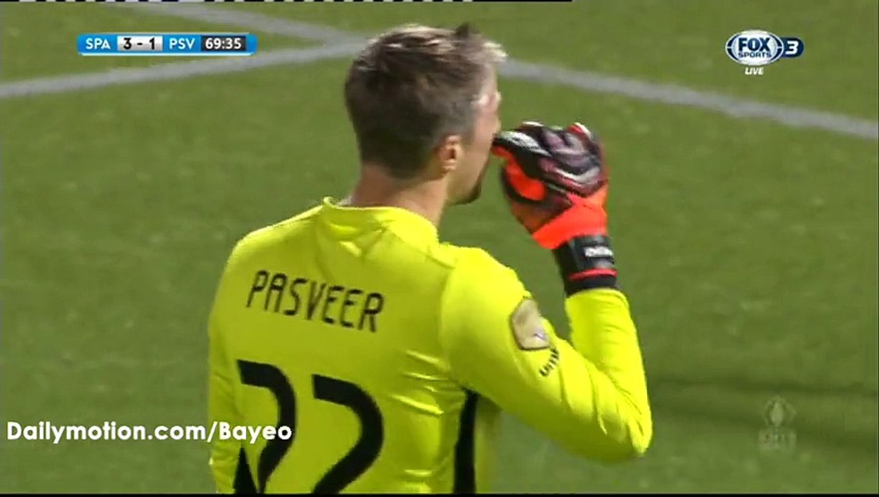 Loris Brogno Goal HD - Sparta Rotterdam 3-1 PSV - 25.10.2016