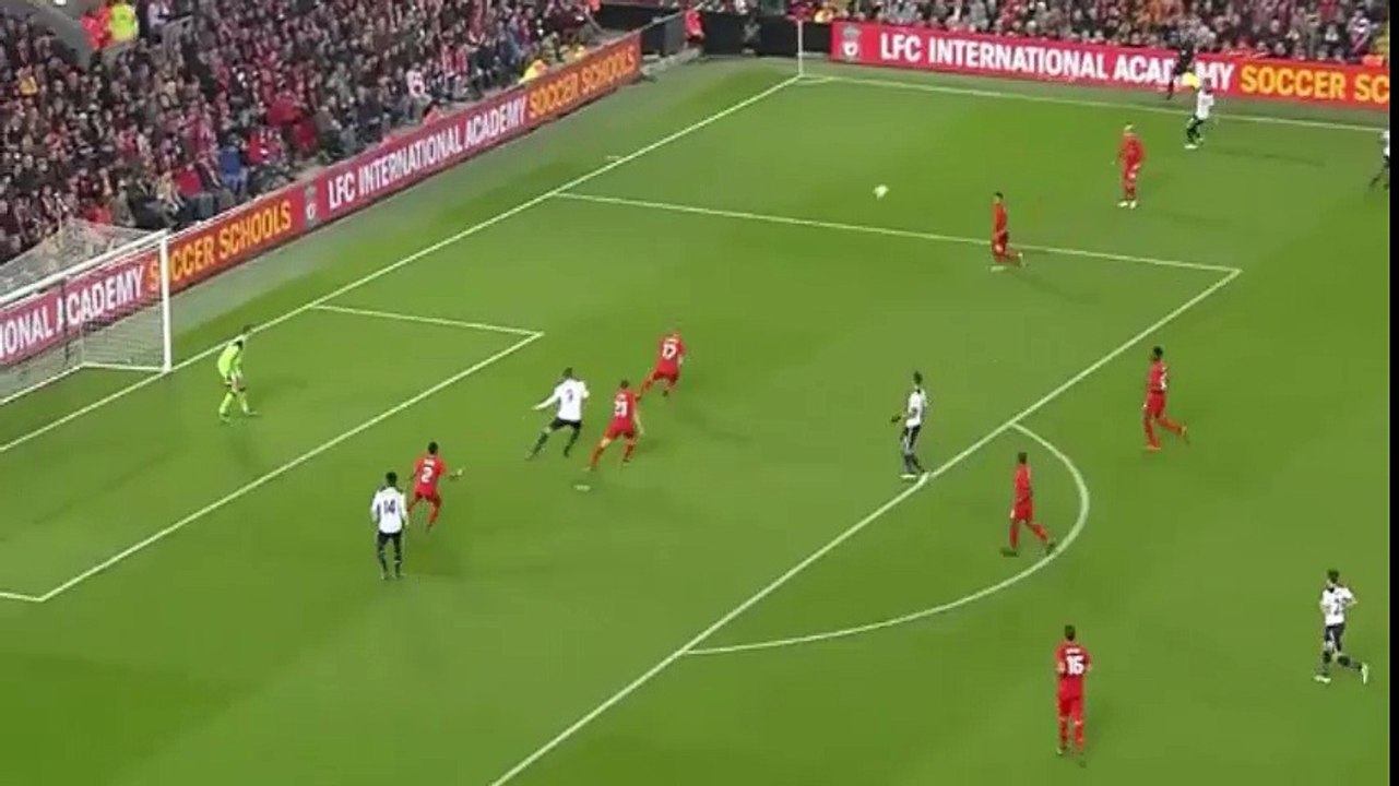 Vincent Janssen Penalty Goal - Liverpool FC 2-1 Tottenham Hotspur (24.10.2016) - EFL CUp
