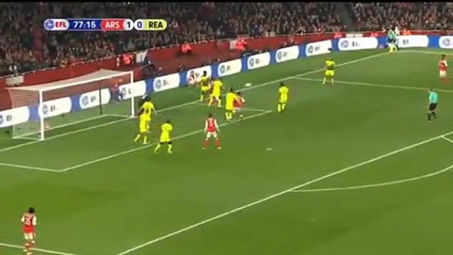 2-0 Alex Oxlade-Chamberlain Goal HD - Arsenal 2-0 Reading - 25.10.2016 HD