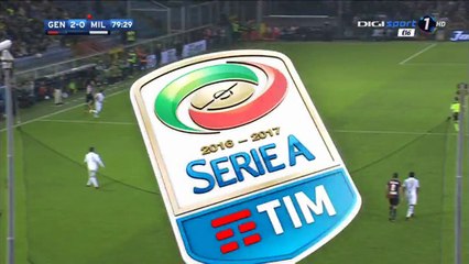 Kucka J. (Own goal) HD - Genoa 2 -0 AC Milan - 25-10-2016