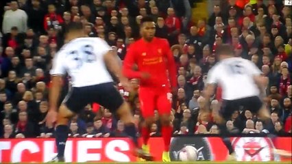Daniel Sturridge Amazing Shot Hits The Crossbar vs Tottenham Hotspur!
