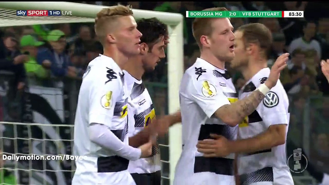 Lars Stindl Goal HD - B. Monchengladbach 2-0 VfB Stuttgart - 25-10-2016