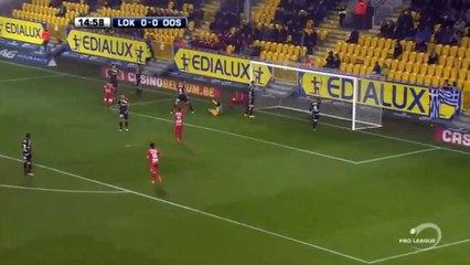 Lokeren vs Oostende 0-1  Landry Dimata Goal  Jupiler League 25-10-2016 (HD)