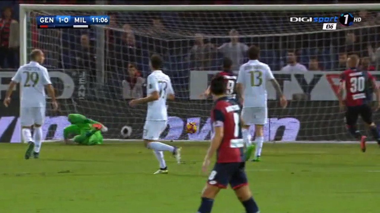 All Goals HD - Genoa 3-0 AC Milan - 25-10-2016