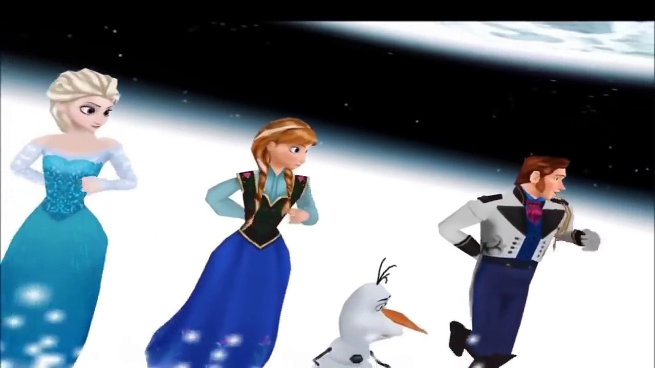 Elsa Anna KrItoff Olaf - Frozen Kids Songs And Nursery Rhymes - Gummy Bear