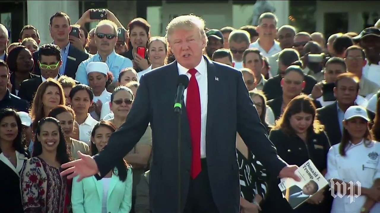 Trump appears to contradict himself on employees' health insurance