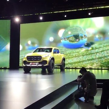 Presentación internacional Mercedes Clase X Concept