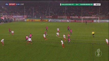 Gian Luca Waldschmidt Goal HD - Halleschert0-4tHamburger SV 25.10.2016