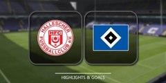 Hallescher	0-4	Hamburger SV - Highlights - 25.10.2016