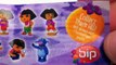3 DORA THE EXPLORER Toy Kinder Surprise Eggs Unboxing gift Chocolate toy Dora la exploradora