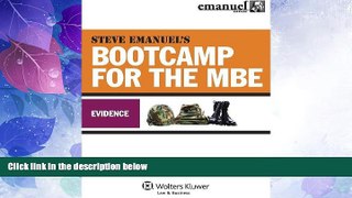 Big Deals  MBE Bootcamp: Evidence (Bootcamp for the Mbe)  Full Ebooks Best Seller