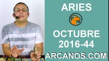 ARIES HOROSCOPO SEMANAL 23 al 29 de OCTUBRE 2016-Amor Solteros Parejas Dinero Trabajo-ARCANOS.COM