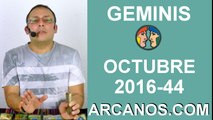 GEMINIS HOROSCOPO SEMANAL 23 al 29 de OCTUBRE 2016-Amor Solteros Parejas Dinero Trabajo-ARCANOS.COM