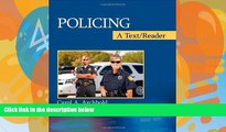 Books to Read  Policing: A Text/Reader (SAGE Text/Reader Series in Criminology and Criminal