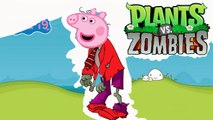 PLANTS VS ZOMBIES Peppa Pig Transforming NEW PVZ Coloring Cartoon Painting FULL Episodes For Kids