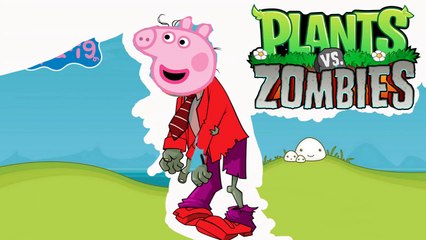 PLANTS VS ZOMBIES Peppa Pig Transforming NEW PVZ Coloring Cartoon Painting FULL Episodes For Kids